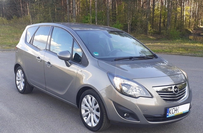 Opel Meriva cena 29900 przebieg: 61000, rok produkcji 2012 z Krzeszowice małe 466